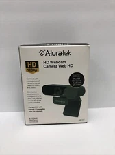 Aluratek HD 1080P USB Webcam w/Built-In Mic-OPENBOX