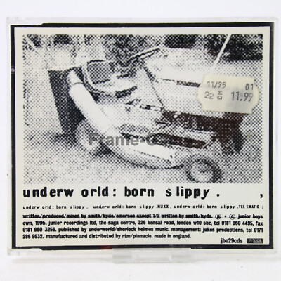 Music Musik Maxi CD Underworld   Born Slippy Gut