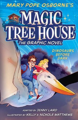 Thumbnail - Mary Pope Osborne Jenny Laird Dinosaurs Before Dark Graphic Novel