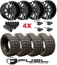 Fuel Runner Wheels Rims Tires 35 12.50 22 8 2500 3500 Ram F-250 F-350 Fuel 8 Mud