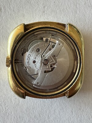 Montre Vintage Movado Kingmatic HS360 - Boîtier Plaqué Or, Années 70