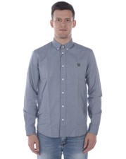 Kenzo shirt cotton men blue 1LD 5CH400 76MWF size S