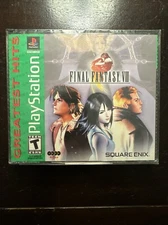 Final Fantasy VIII Greatest Hits Sealed USA Sony PlayStation 1, 2003