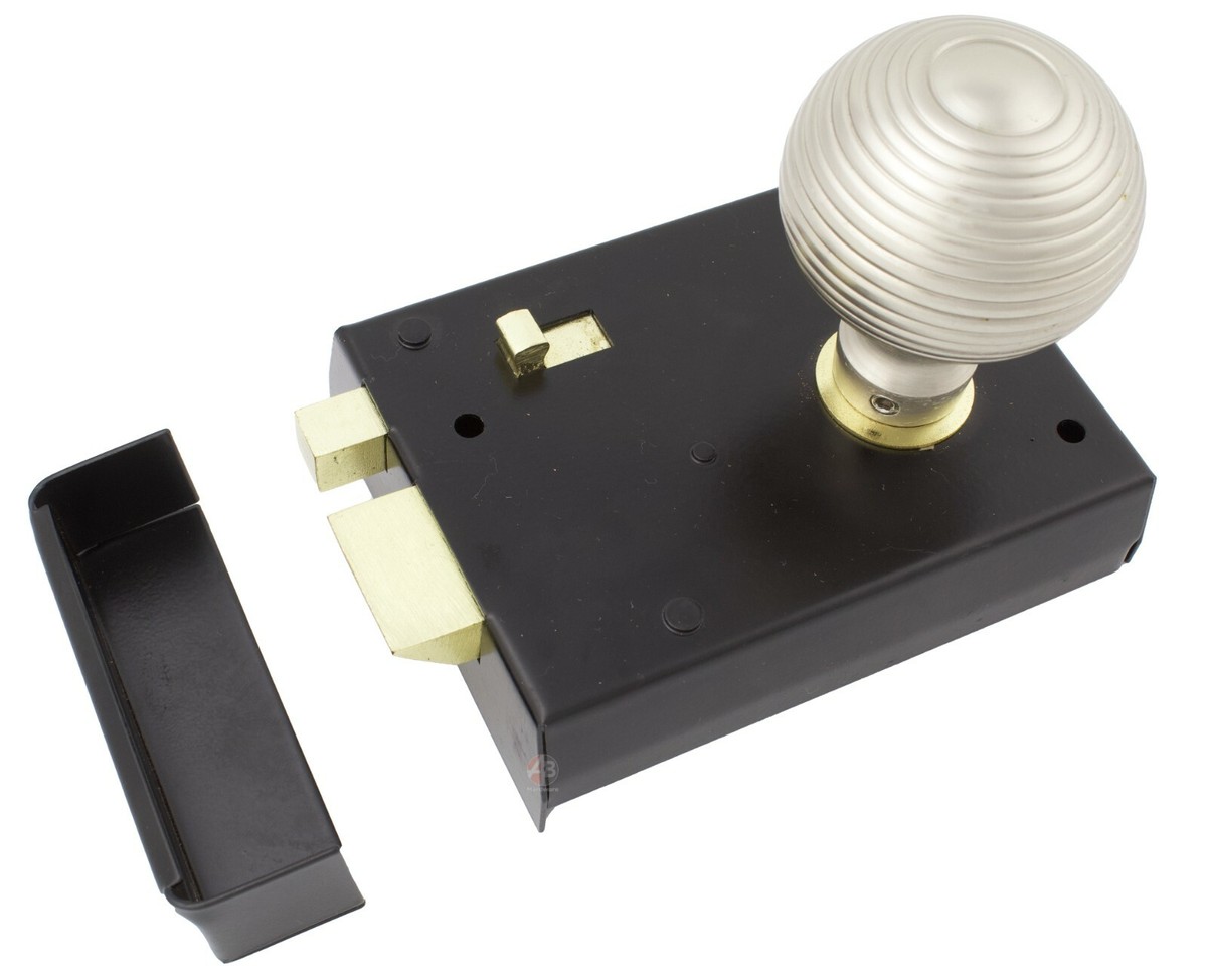 IN LEGNO PANINO Rotondo Porta Pomello Set Maniglia Brass Stile