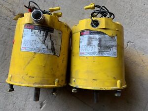 Two AJAX Electric Motors - TCAM-13 - 1/3HP - Pulled Operational | eBay