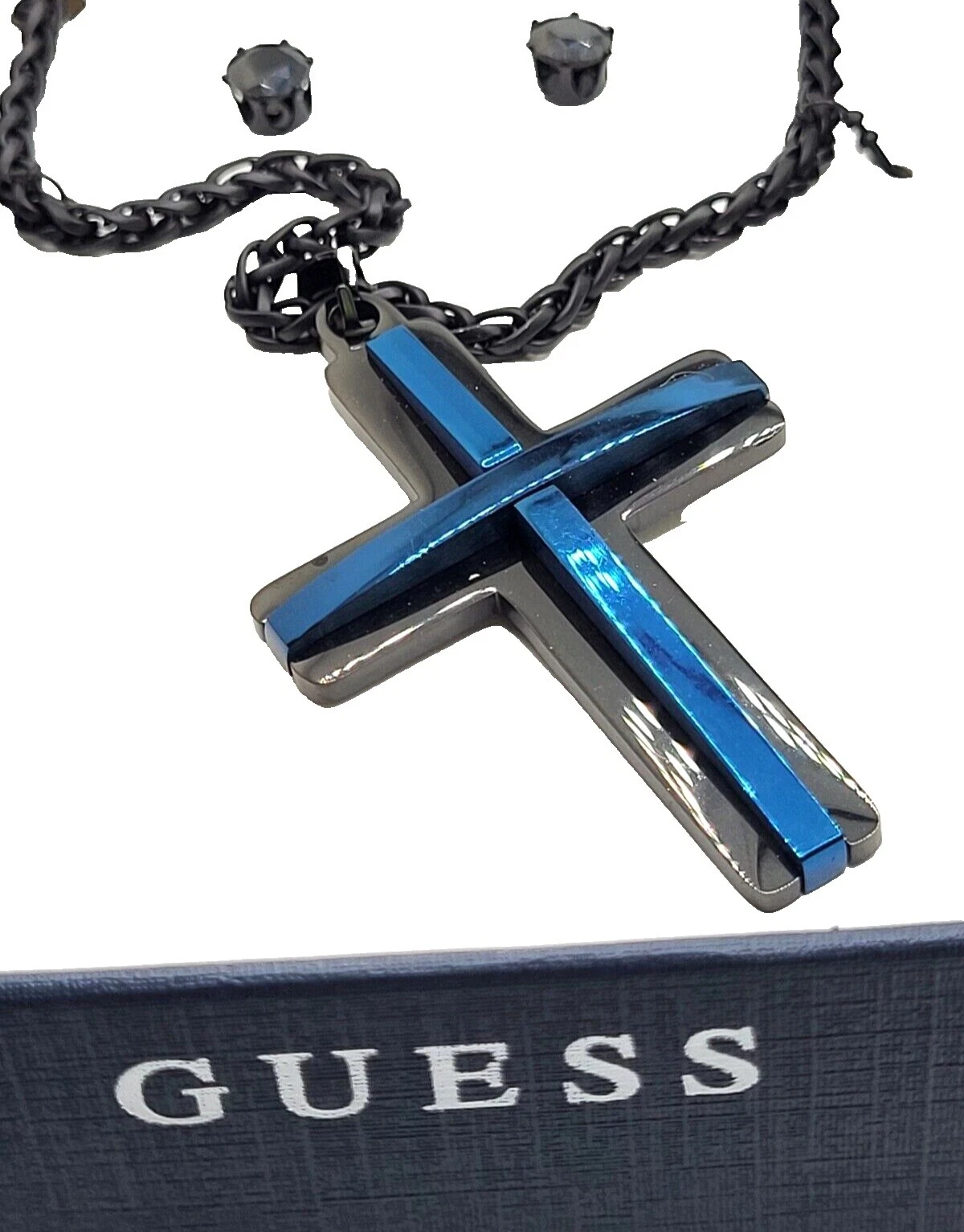 GUESS Stainless Steel Stone Fashion Jewelry