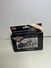 Harley Davidson Motorcycles 95th Anniversary Collectible Tin & Playing Cards