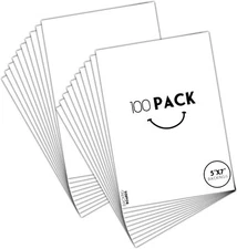 5x7 Backer Board for Art Photos Print 4-Ply Single Backing Boards
