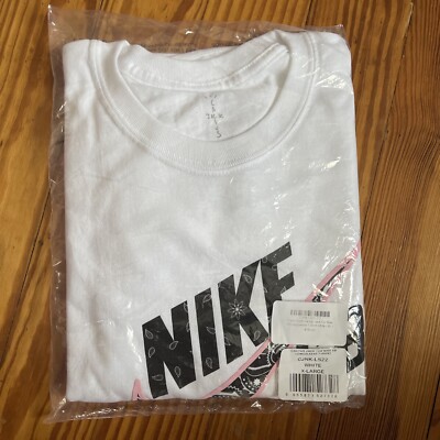 Cactus Jack x Nike SB Longsleeve T-Shirt - White - Size XL - Brand New!!