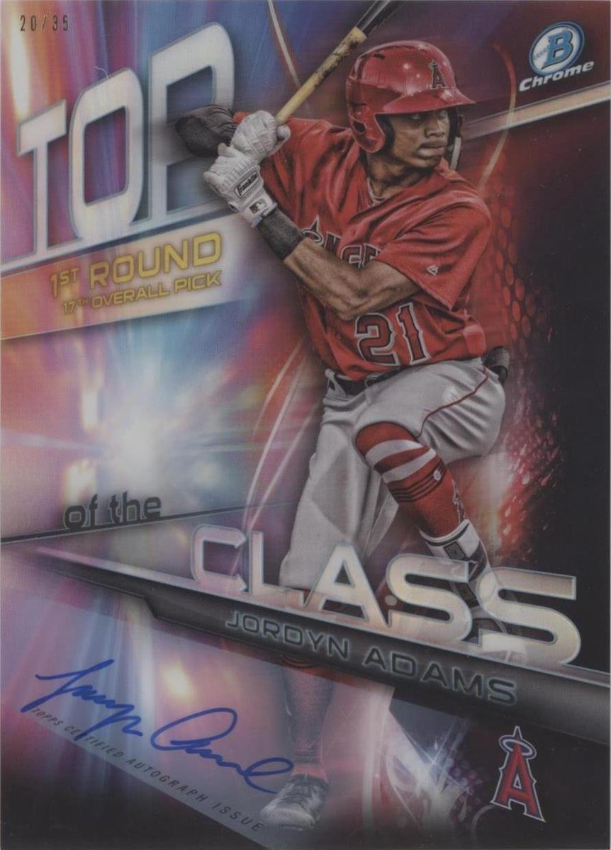 Toppsカード Jordyn Adams 2024 Topps Chrome #145 Jordyn Adams RC Los Angeles Angels | eBay