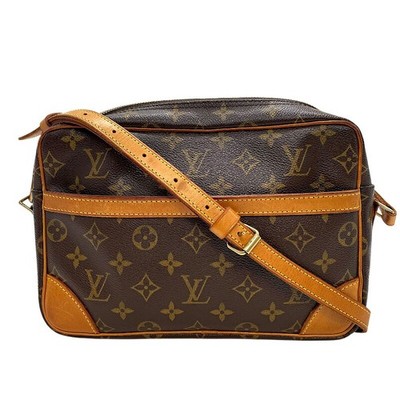 LOUIS VUITTON Trocadero 27 M51274 Monogram Leather Shoulder Bag Used #2936