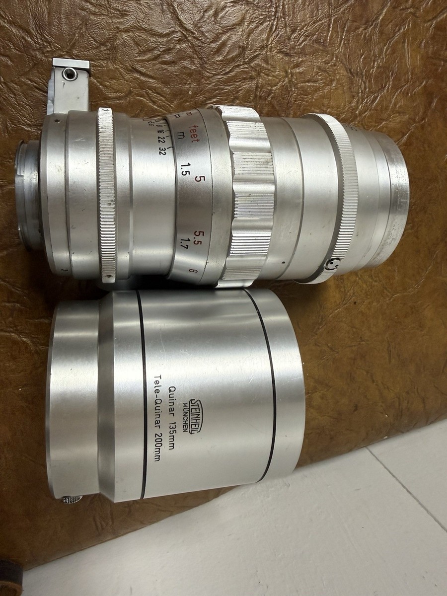 Steinheil München Quinar 135mm f2.8 美品 Steinheil Munchen Lens Auto-Quinar 135mm f2.8 Exakta Mount Hood
