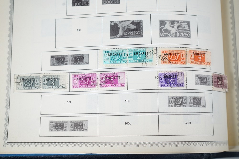 WORLDWIDE T-Z 1910-1970s COLLECTION OF 3,100+ STAMPS MINT & USED IN MINKUS ALBUM