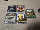 Playstation 3 5 Game Lot Dead Space 2 Haze Lost Eat Lead Duke Nukem Forever