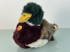 Steiff Animal 073670 Duck 25cm Long / 22cm High. Excellent Condition