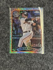 2024 Topps Series 1 - 1989 Topps Chrome Silver Pack Buster Posey #T89C-11