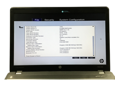 HP Probook 4540s Laptop Core i5-323M@2.6 ,8GB RAM 750GB HDD|NO OS