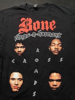 Bone Thugs N Harmony Crossroads T-Shirt, Black, Size: Medium