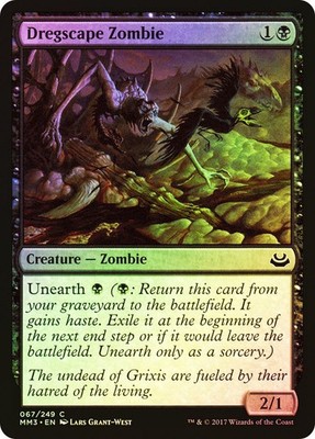 MTG FOIL Dregscape Zombie  - Modern Masters 2017 #067