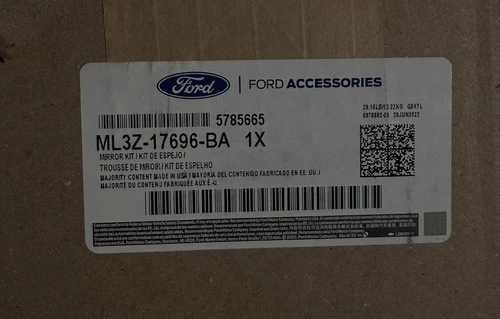 ML3Z.17696.BA TRAILER TOW MIRRORS FORD F150