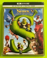 Shrek 4-Movie Collection - 4K Ultra HD  Digital 4K UHD Blu-ray NEW