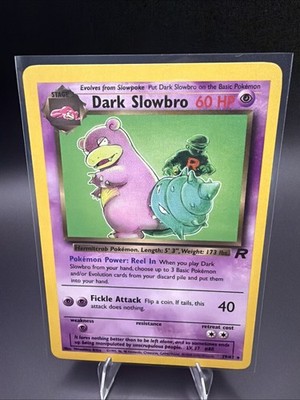 Dark Slowbro 英語版 29/82 Pokemon TCG Team Rocket #29/82 Dark Slowbro (29) 1st Edition LP | eBay