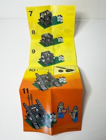 LEGO Castle Dual Defender 1491 - 100% Complete w/ Instructions & Original Bag