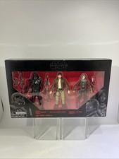 MISB Star Wars Black Series Cassian Andor Jyn Erso Jedha Death Trooper 3Pack  ML