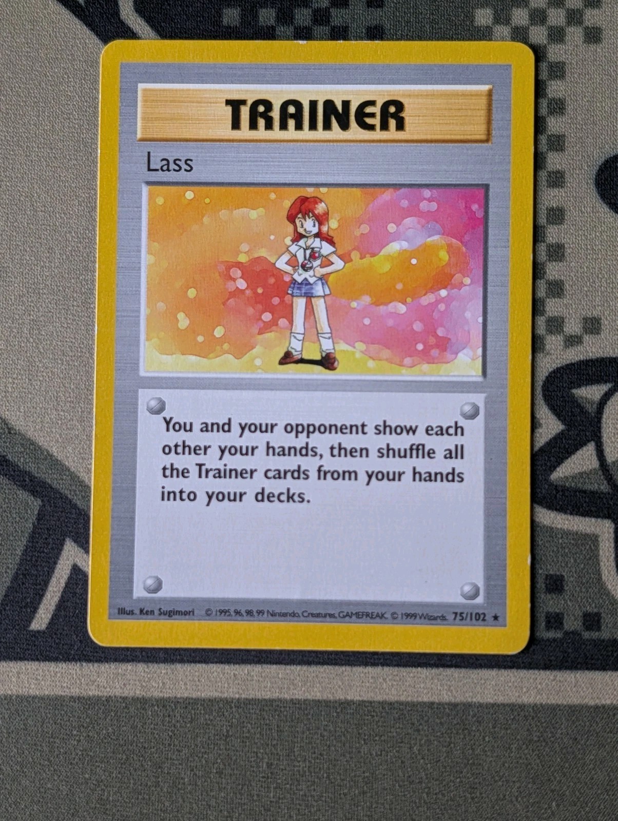 Lass 075/102 Base Set (Shadowless) - MP