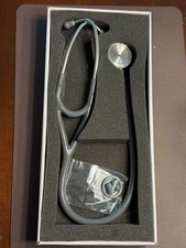 3M Littmann Cardiology IV Stethoscope, 6165, Black-Grey 27"