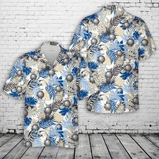 US Navy Seabee Utilitiesman UT Rate Insignia Hawaiian Shirt