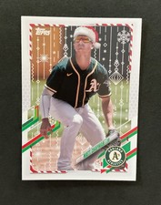 2021 Topps Holiday - SP Variation Matt Chapman #HW113 Santa Hat