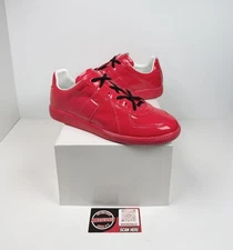 Size 6.5US - Maison Margiela Patent Leather GAT Sneakers❤️ NEW/RETAIL $725!
