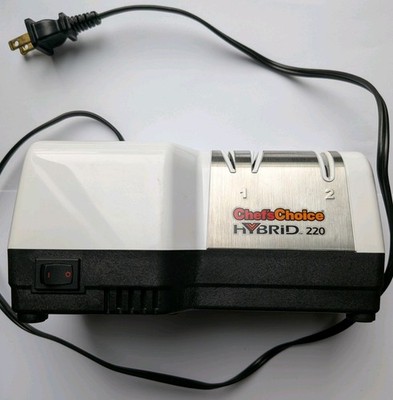 Chef'sChoice Hybrid 220 Electric Manual 2-Stage Knife Sharpener Tested