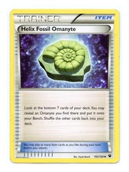 Helix Fossil Omanyte 102/124 Uncommon XY - Fates Collide