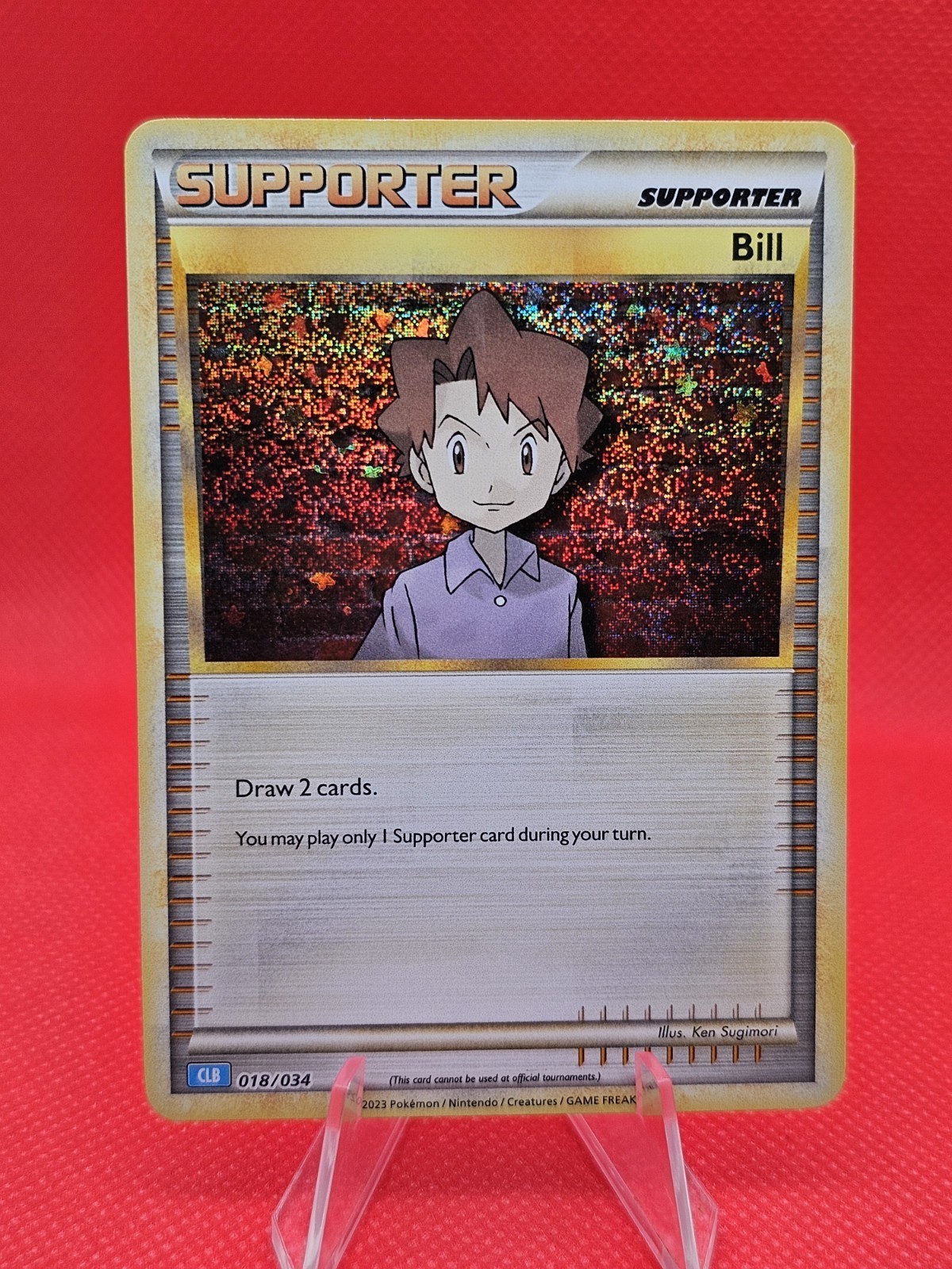 Pokemon TCG - Bill 018/034 CLB Classic Collection - NM Blastoise Deck