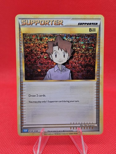 Pokemon TCG - Bill 018/034 CLB Classic Collection - NM Blastoise Deck