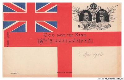 CAR-AGGP5-0217-ROYAUME UNI - God Save The King - Nilsson London