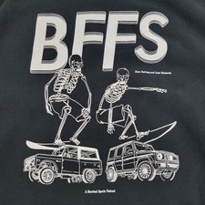 Barstool Sports BFFS Hoodie Mens Medium Black Dave Portnoy Josh Richards Podcast