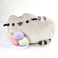 Pusheen The Cat Plush with Ice Cream Sundae 11" GUND 4060816