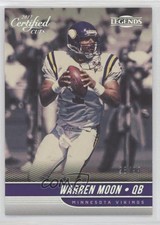 2017 Certified Cuts Legend Silver 28/99 Warren Moon #110 HOF 0nr3