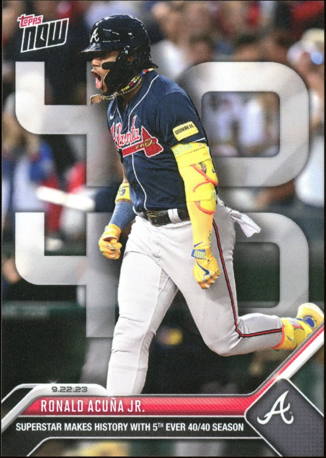 2023 Topps Now Ronald Acuna Jr. #903