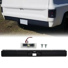 Rear Bumper Roll Pan w/LED Light Fits 73-87 Chevy C10 C20 Fleetside