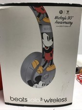 Beats by Dr.dre Solo3 Wireless Mickey Mouse 90th Anniversary Edition Headphones