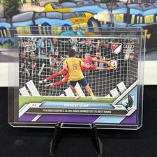 Dayne St. Clair - 2024 MLS Topps NOW Card 157  /25 Purple-MNUFC/Miami CF/Canada