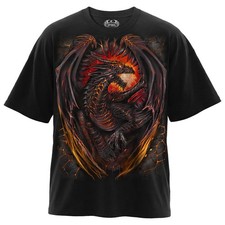 Image of Spiral - DRAGON FURNACE - Box T-Shirt Black