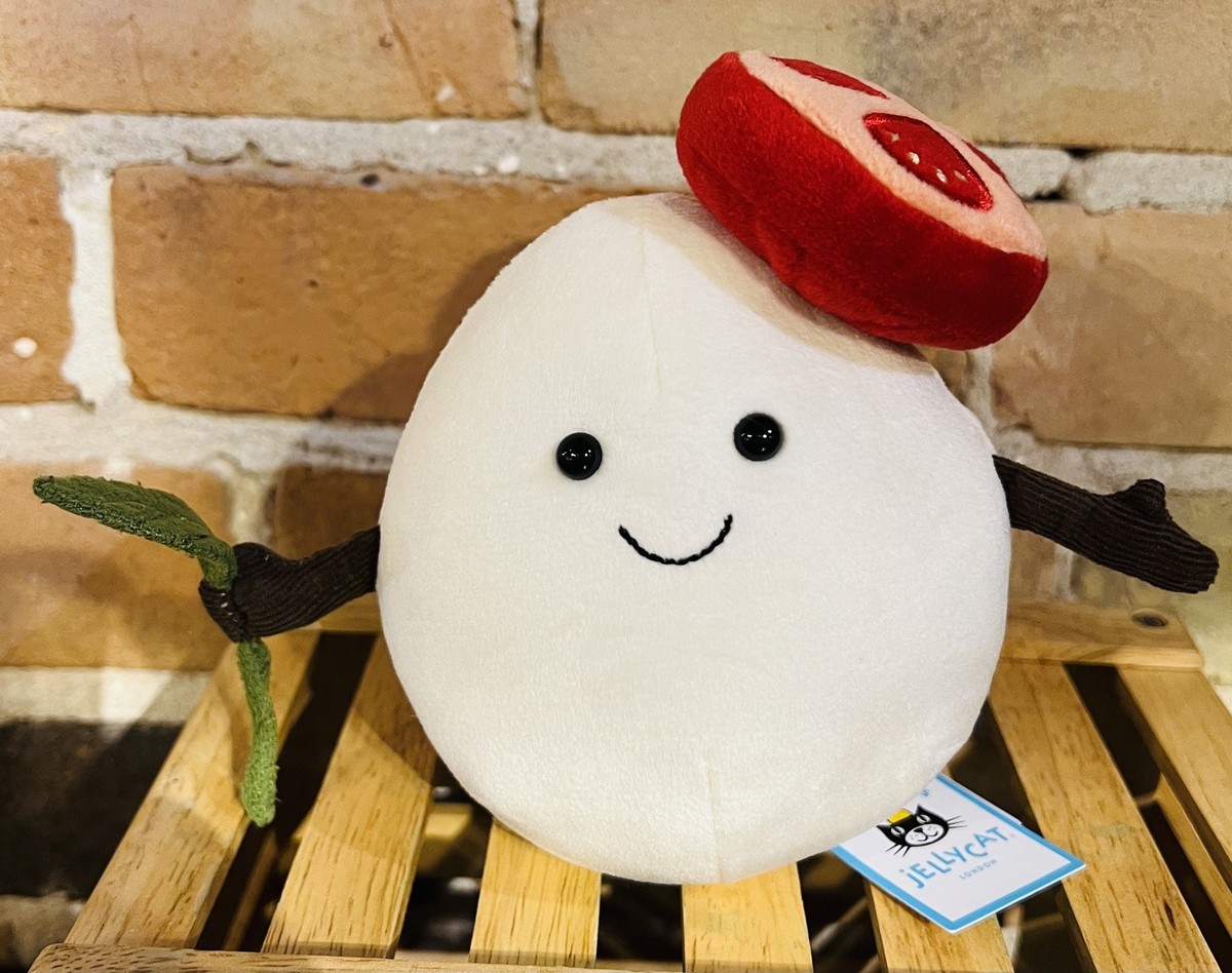 Jellycat Amuseables Mozzarella Cheese Authentic-New With