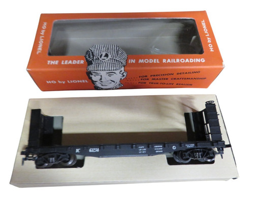 Lionel Rivarossi Nº Vintage Escala HO 0877 Mampara Coche de Carga Plano Negro con Caja | Zustand: Used