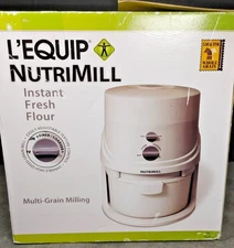 NEW Nutrimill Grain Mill Multi-Grain Milling 20 Cup  HS 4.3 NOS