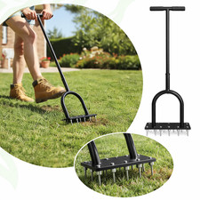 Lawn Aerator Tool with 15 Spikes Lawn Aerator Lawn Aerator Tool for Garden Grass
